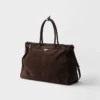 Bolso tote de ante Bonnie de Prada Bolso tote de ante Bonnie de Prada