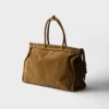 Bolso tote de ante Bonnie de Prada Bolso tote de ante Bonnie de Prada