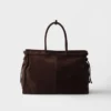 Bolso tote de ante Bonnie de Prada Bolso tote de ante Bonnie de Prada