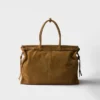 Bolso tote de ante Bonnie de Prada Bolso tote de ante Bonnie de Prada
