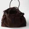 Bolso tote de ante Bonnie de Prada Bolso tote de ante Bonnie de Prada