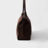 Bolso tote de ante Bonnie de Prada Bolso tote de ante Bonnie de Prada