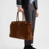 Bolso tote de ante Bonnie de Prada Bolso tote de ante Bonnie de Prada
