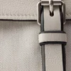 Bolso tote de denim y piel Bonnie de Prada