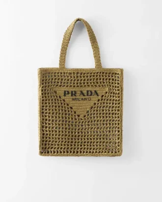 Bolso tote de ganchillo