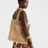 Bolso tote de ganchillo Bolso tote de ganchillo