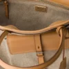 Bolso tote de lino y piel Prada Bonnie Bolso tote de lino y piel Prada Bonnie