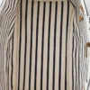 Bolso tote de lona a rayas Bolso tote de lona a rayas
