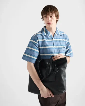 Bolso tote de piel