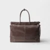 Bolso tote de piel Bonnie de Prada Bolso tote de piel Bonnie de Prada