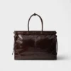 Bolso tote de piel Bonnie de Prada Bolso tote de piel Bonnie de Prada