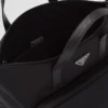 Bolso tote de Re-Nylon y piel Saffiano Bolso tote de Re-Nylon y piel Saffiano