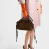 Bolso tote grande de ante Prada Carry Bolso tote grande de ante Prada Carry