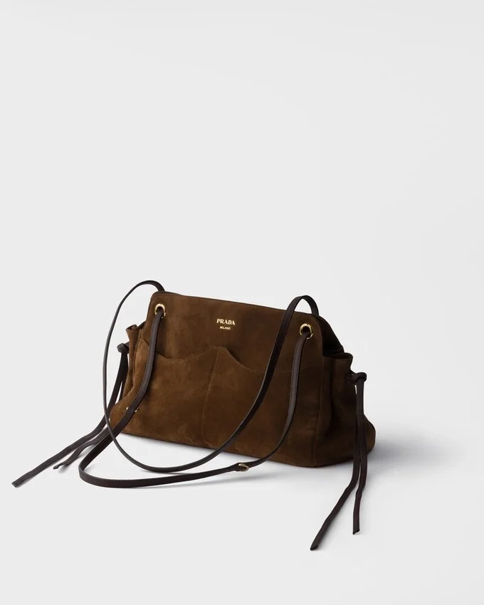 Bolso tote grande de ante Prada Carry Bolso tote grande de ante Prada Carry