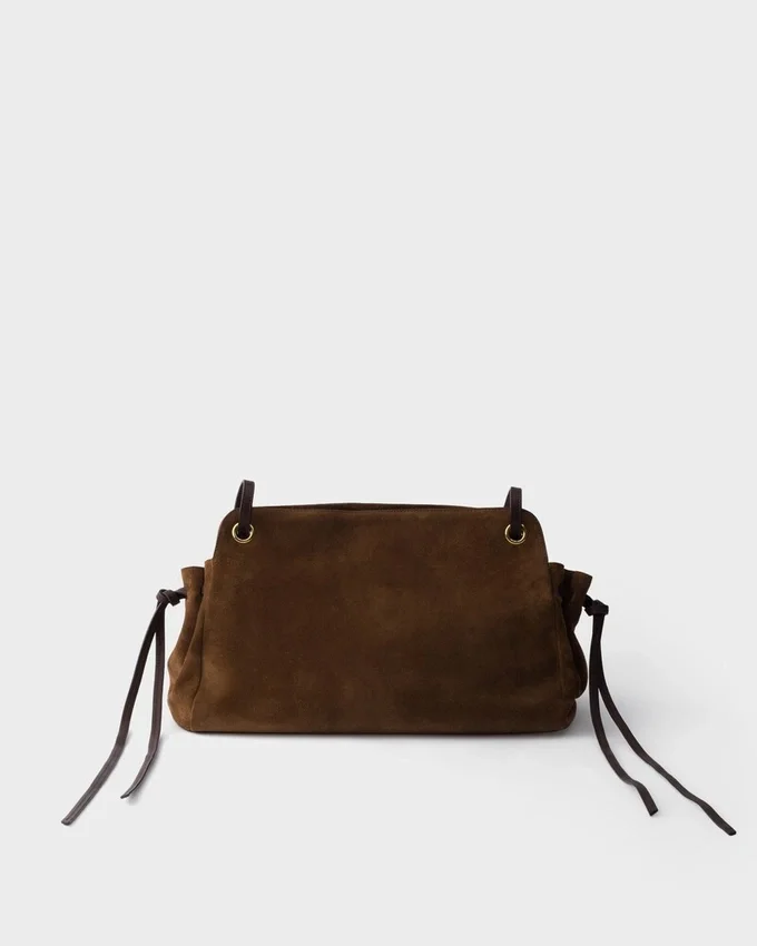 Bolso tote grande de ante Prada Carry Bolso tote grande de ante Prada Carry