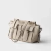 Bolso tote grande de lona y piel Prada Route Bolso tote grande de lona y piel Prada Route