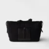 Bolso tote grande de lona y piel Prada Route Bolso tote grande de lona y piel Prada Route