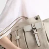 Bolso tote grande de lona y piel Prada Route Bolso tote grande de lona y piel Prada Route