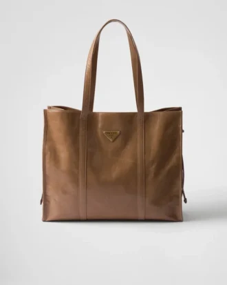 Bolso tote grande de piel