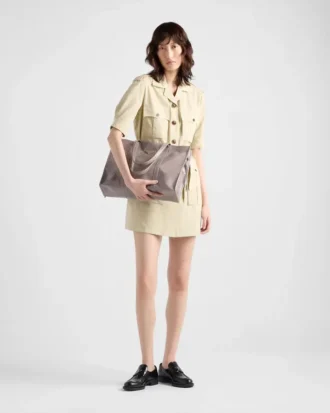 Bolso tote grande de piel