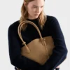 Bolso tote grande de piel Bolso tote grande de piel