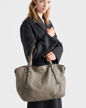 Bolso tote grande de piel