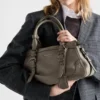 Bolso tote grande de piel