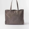 Bolso tote grande de piel Bolso tote grande de piel