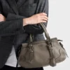 Bolso tote grande de piel