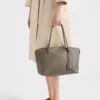 Bolso tote grande de piel Bolso tote grande de piel