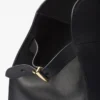 Bolso tote grande de piel con hebillas Bolso tote grande de piel con hebillas
