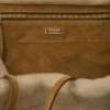 Bolso tote grande de piel de oveja Bolso tote grande de piel de oveja