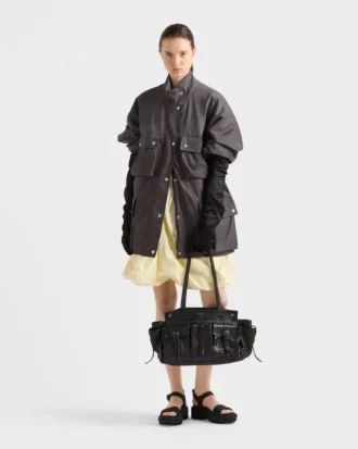 Bolso tote grande de piel Prada Route