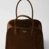 Bolso tote mediano de ante Bolso tote mediano de ante