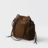 Bolso tote mediano de ante Prada Carry Bolso tote mediano de ante Prada Carry