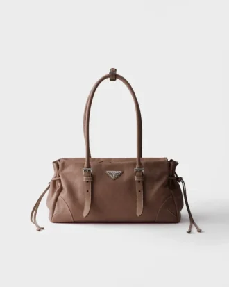 Bolso tote mediano de piel envejecida Prada Bonnie