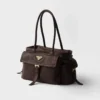 Bolso tote mediano de piel napa Explore de Prada