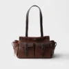Bolso tote mediano de piel Prada Route