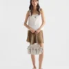 Bolso tote mediano de piel Prada Route