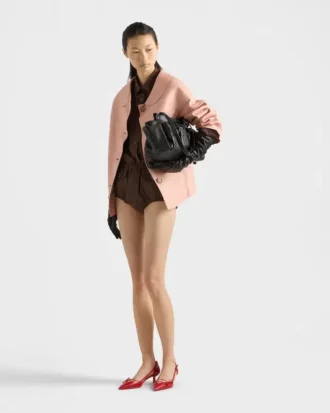 Bolso tote mediano de piel Prada Route