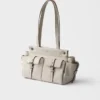 Bolso tote mediano de piel Prada Route