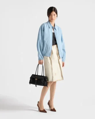 Bolso tote mediano Prada Explore de Re-Nylon y piel
