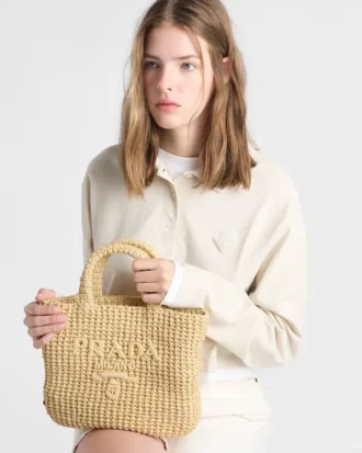 Bolso tote pequeño de ganchillo