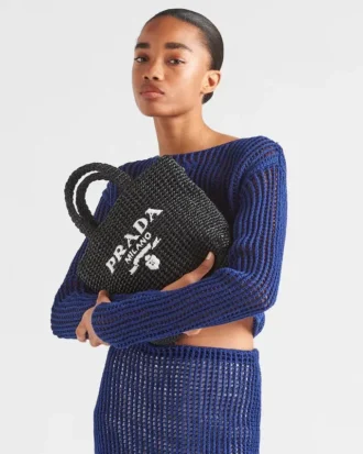 Bolso tote pequeño de ganchillo