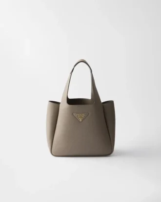 Bolso tote pequeño de piel