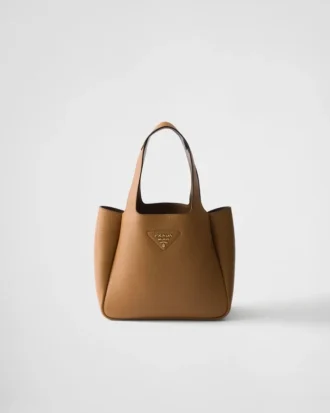 Bolso tote pequeño de piel