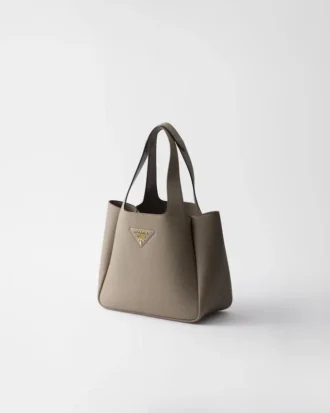 Bolso tote pequeño de piel