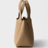 Bolso tote pequeño de piel