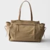 Bolso tote Prada Route de lona y piel Bolso tote Prada Route de lona y piel