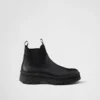 Botas Brixxen de piel y tejido elástico Botas Brixxen de piel y tejido elástico